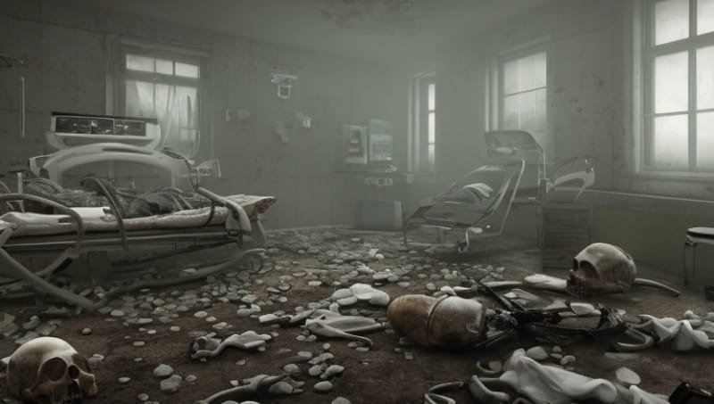 atmosfera cinematográfica de terror
