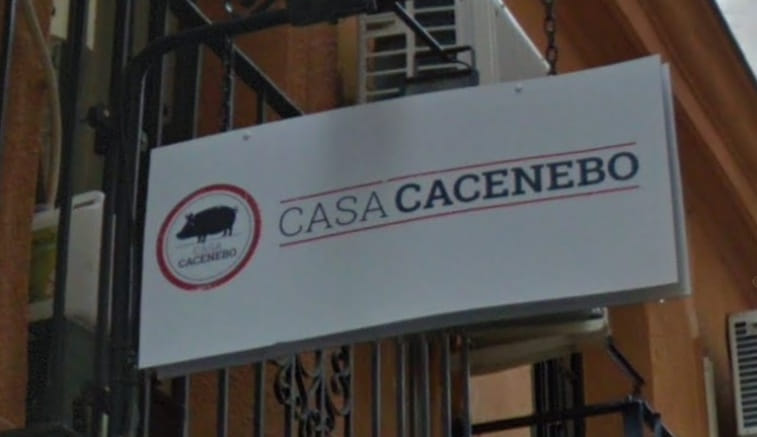 Cartel Casa Cacenebo